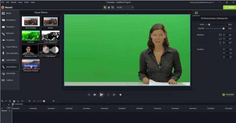 phần mềm quay video clip màn hình máy tính camtasia-studio